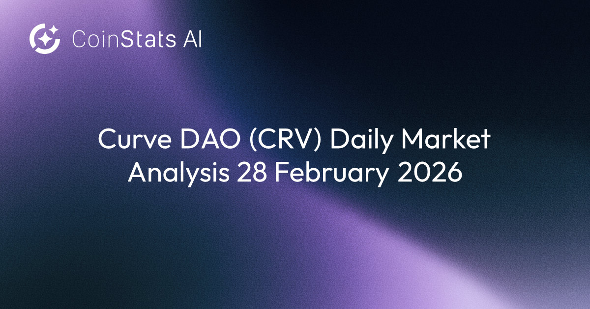 Curve DAO (CRV) Daily Market Analysis 28 February 2026