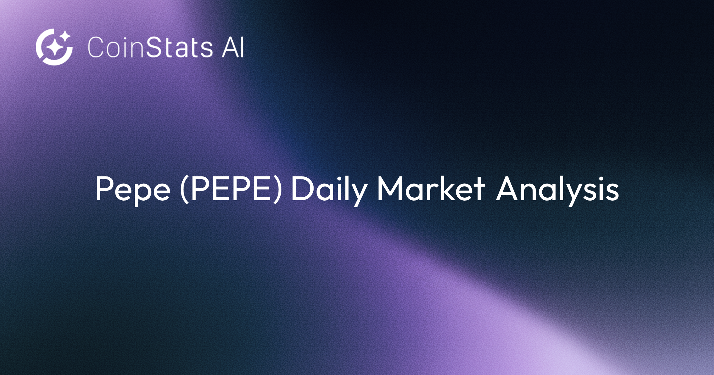 Pepe (PEPE) Daily Market Analysis