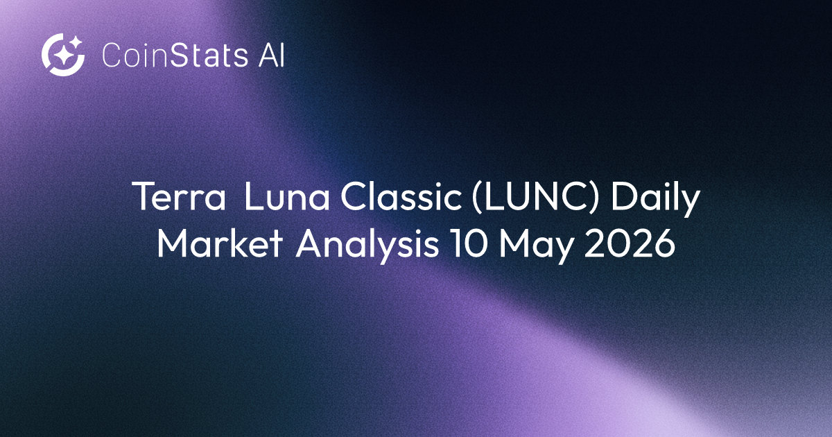 Terra Luna Classic (LUNC) Daily Market Analysis 10 May 2026