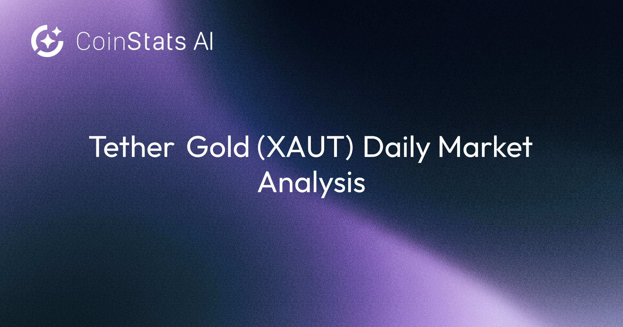 Tether Gold (XAUT) Daily Market Analysis